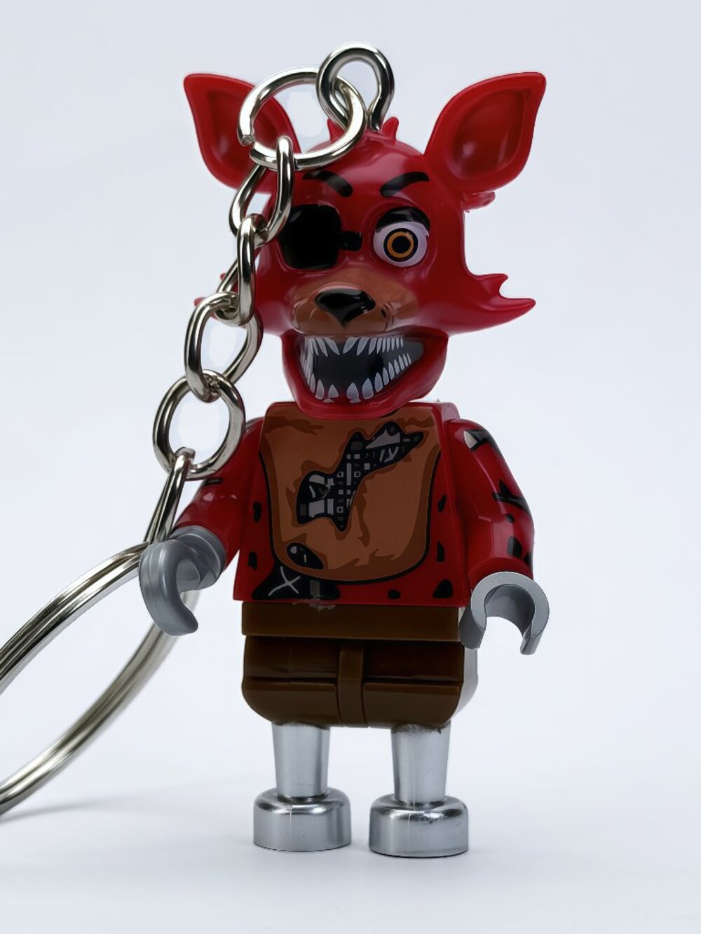 FNAF Foxy Horror Minifigure Keychain Custom Collectible Figure